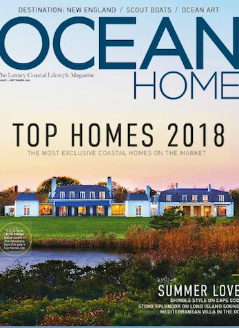 Coastal Bedroom Retreat, Ocean Home Magazine, Aug/Sept 2018