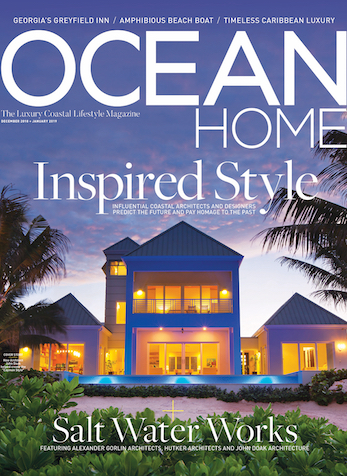 A Study In Nature, Ocean Home Magazine, December/January 2018